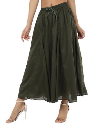 high rise flared skirt - 17396465 - Standard Image - 2