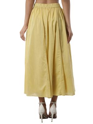 high rise flared skirt - 17396466 - Standard Image - 3
