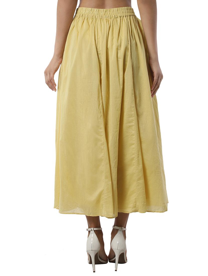 high rise flared skirt - 17396466 - Zoom Image - 3