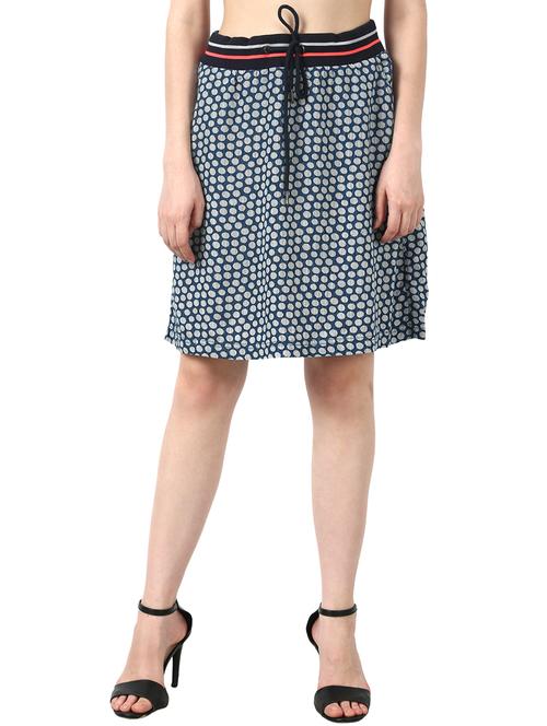 drawstring waist a-line skirt - 17396469 - Standard Image - 1