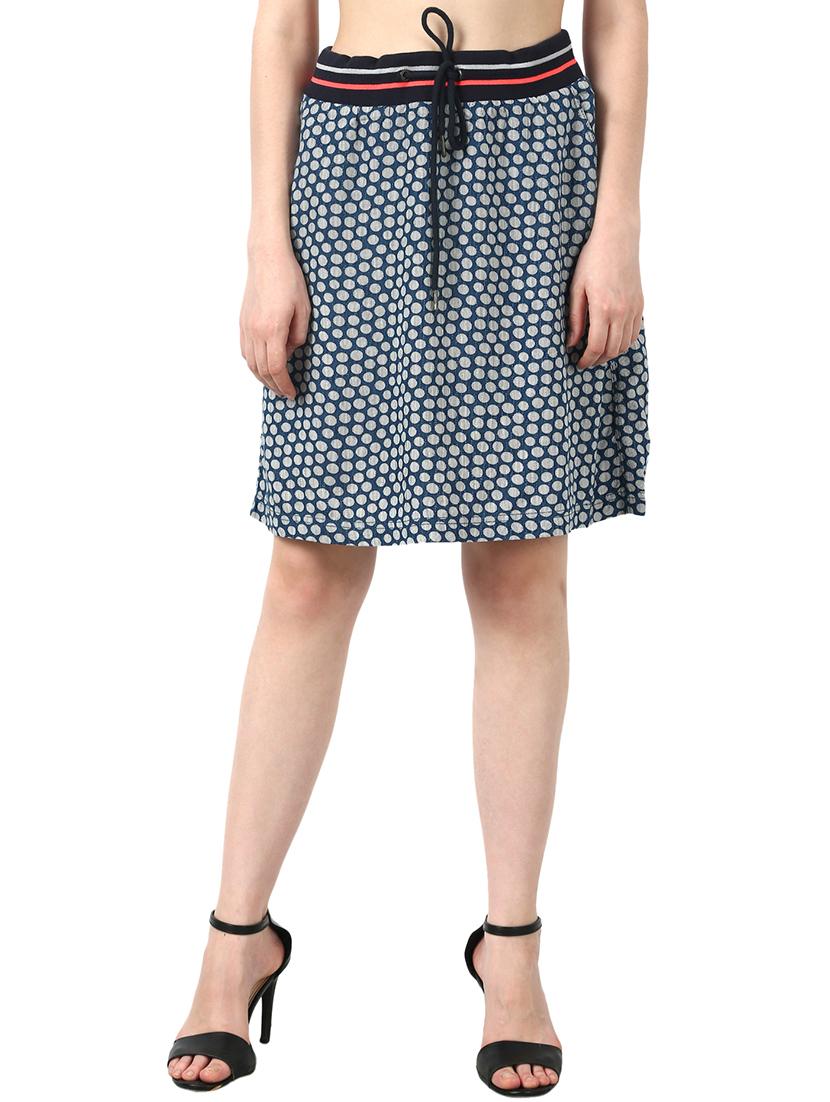 drawstring waist a-line skirt - 17396469 - Zoom Image - 1