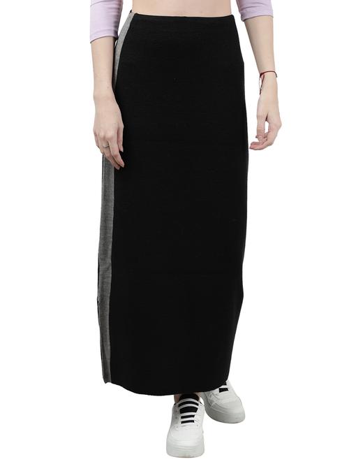 side taped maxi skirt - 17396475 - Standard Image - 1