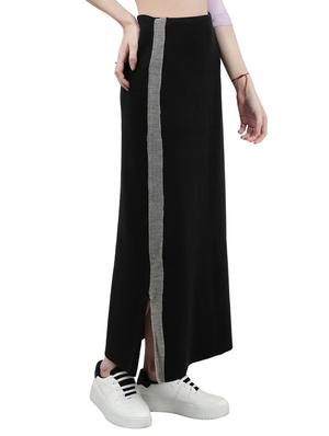 side taped maxi skirt - 17396475 - Standard Image - 2