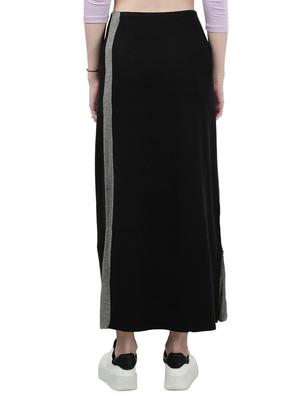 side taped maxi skirt - 17396475 - Standard Image - 3
