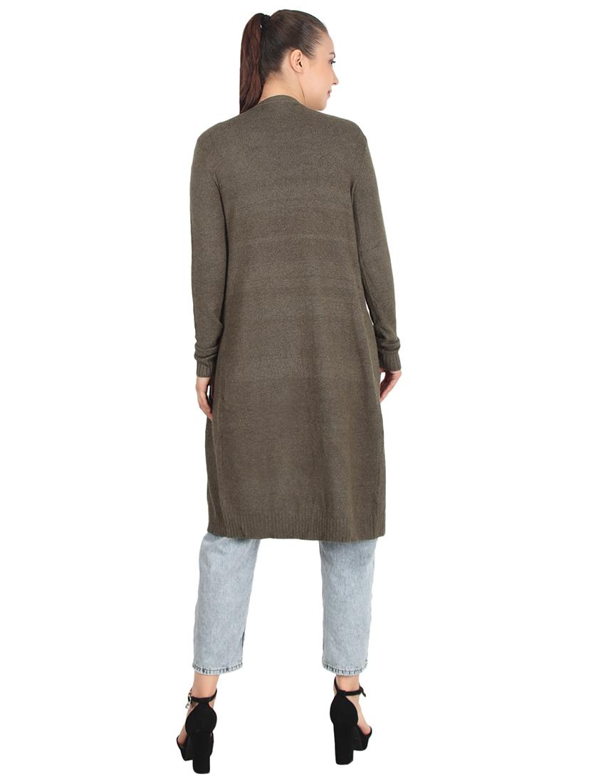 hooded neck solid shrug - 17396537 - Zoom Image - 3