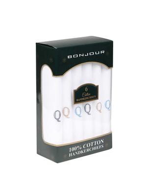 white cotton handkerchief set of 2 - 17396651 - Standard Image - 2