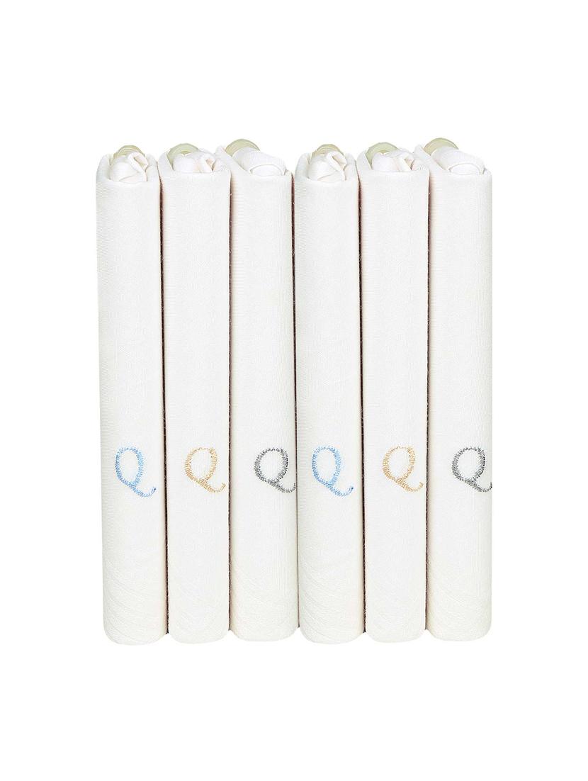 white cotton handkerchief set of 2 - 17396651 - Zoom Image - 1