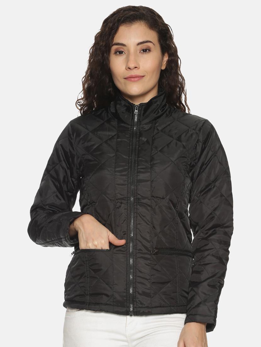 high neck quilted jacket - 17396793 - Zoom Image - 1