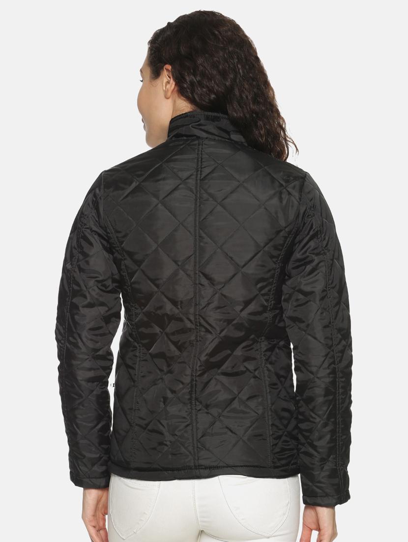high neck quilted jacket - 17396793 - Zoom Image - 3