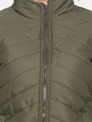 zip up quilted jacket - 17396795 - Standard Image - 5