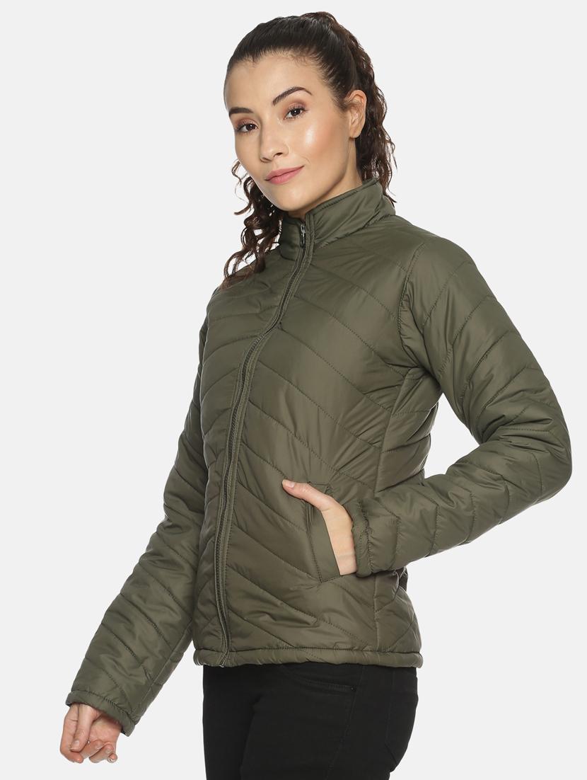zip up quilted jacket - 17396795 - Zoom Image - 2