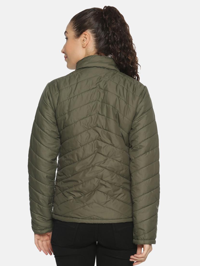 zip up quilted jacket - 17396795 - Zoom Image - 3