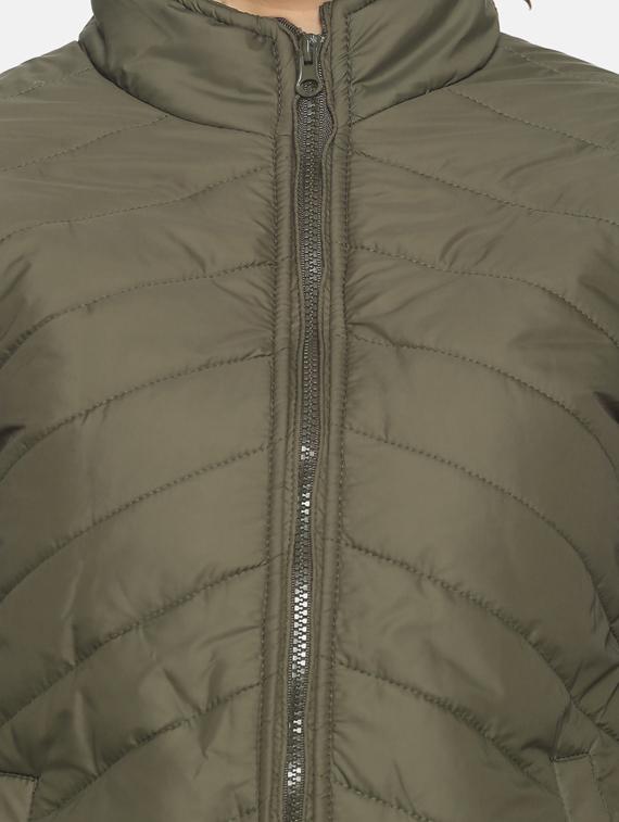 zip up quilted jacket - 17396795 - Zoom Image - 5