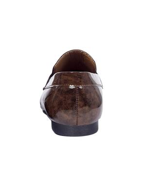 brown slip on moccasin - 17396982 - Standard Image - 3