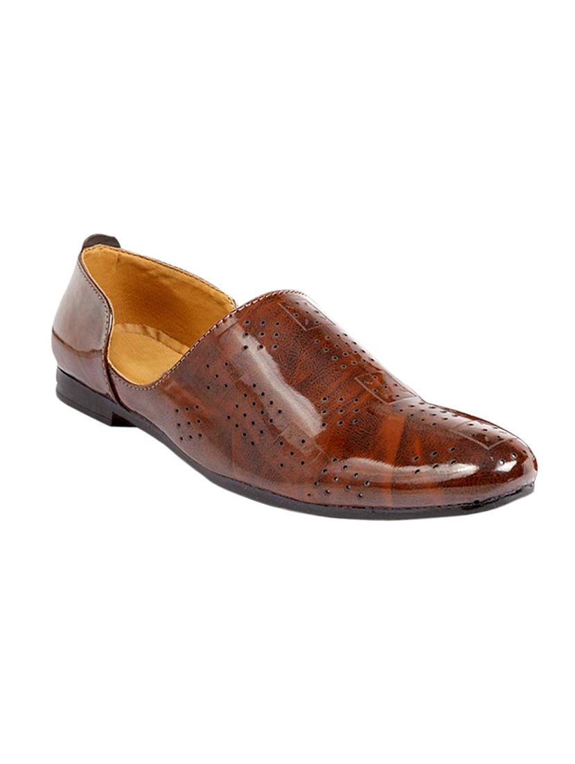brown slip on moccasin - 17396983 - Zoom Image - 1