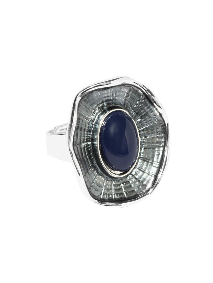 silver metal hand ring - 17397156 - Zoom Image - 1