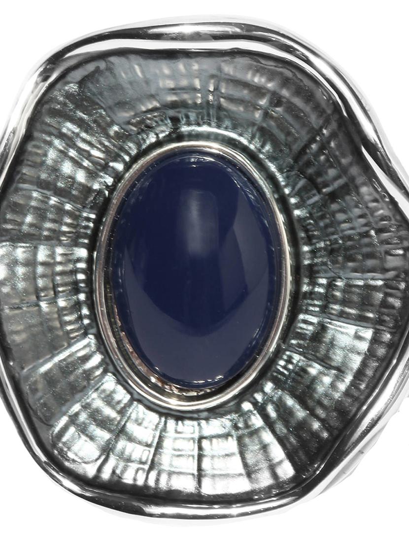 silver metal hand ring - 17397156 - Zoom Image - 2