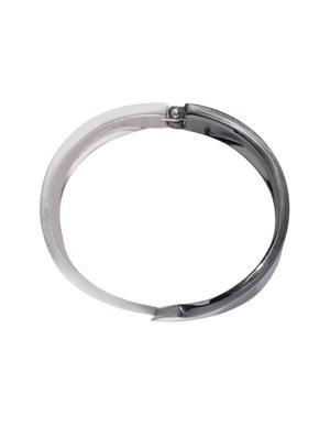 black metal cuffs bracelet - 17397174 - Standard Image - 4