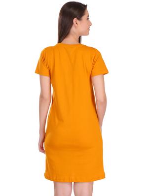 round neck printed t-shirt dress - 17397312 - Standard Image - 2