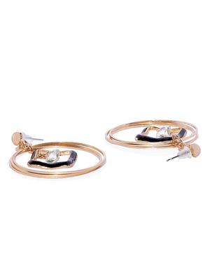 gold metal combo's earring - 17397492 - Standard Image - 4