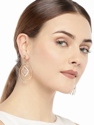 gold metal combo's earring - 17397492 - Standard Image - 5