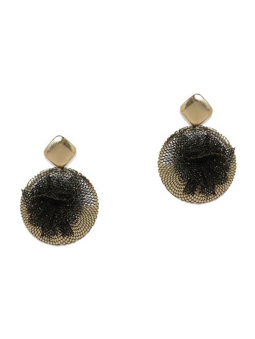 black metal drop earring - 17397514 - Standard Image - 1