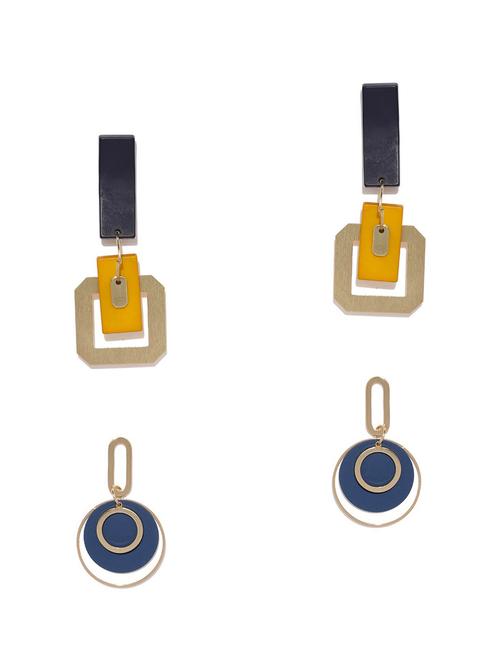 multi colored metal combo's. earring - 17397545 - Standard Image - 1