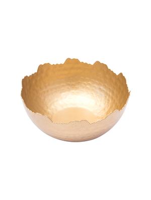 gold-toned candle bowl tea light holder - 17397688 - Standard Image - 2
