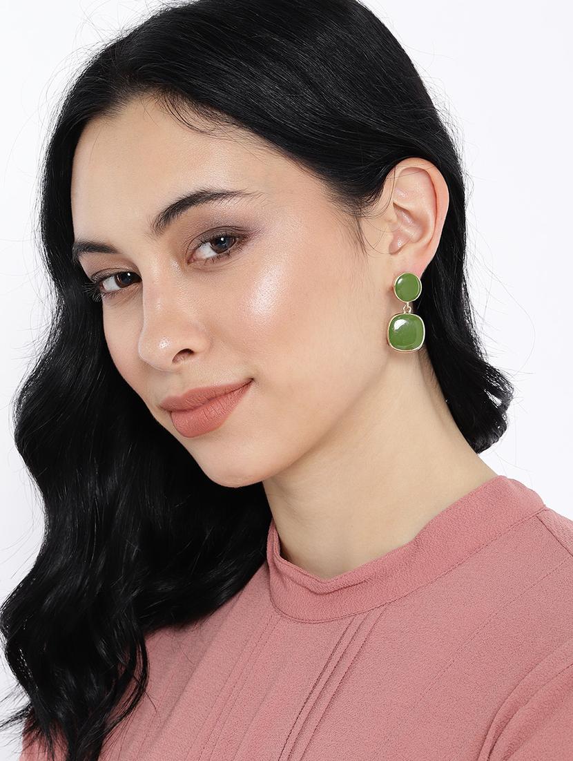 green metal combo's. earring - 17397704 - Zoom Image - 3