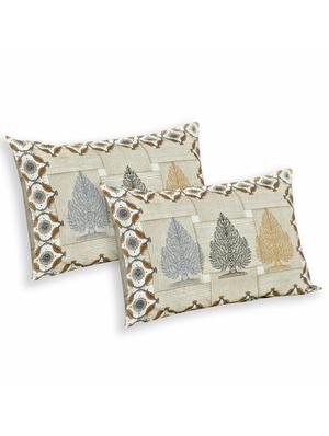 cotton jaipuri print king size bedsheet with 2 pillow covers - 17397743 - Standard Image - 2