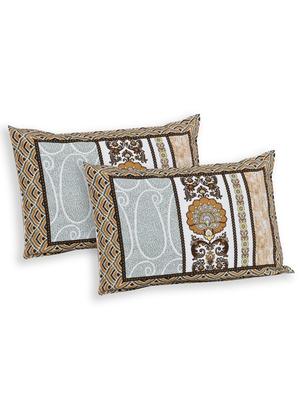 cotton jaipuri print king size bedsheet with 2 pillow covers - 17397747 - Standard Image - 2