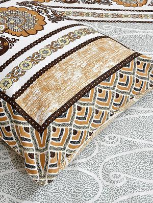 cotton jaipuri print king size bedsheet with 2 pillow covers - 17397747 - Standard Image - 3