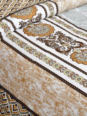 cotton jaipuri print king size bedsheet with 2 pillow covers - 17397747 - Standard Image - 4