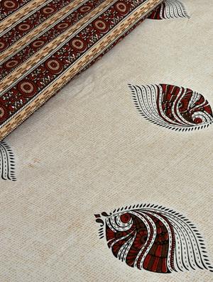 cotton jaipuri print king size bedsheet with 2 pillow covers - 17397752 - Standard Image - 5