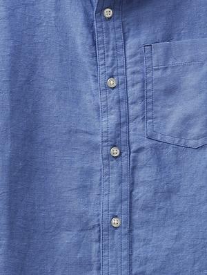 blue cotton shirt - 17397816 - Standard Image - 4