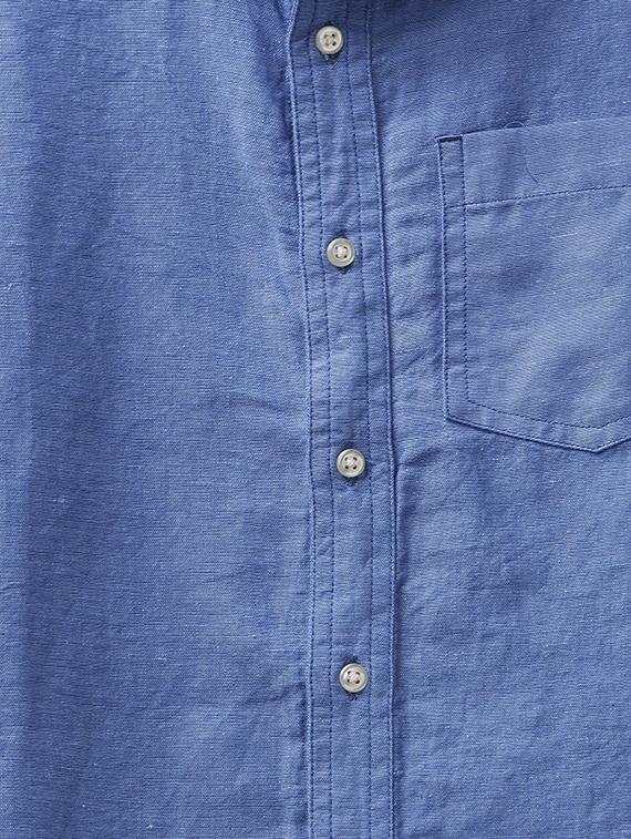 blue cotton shirt - 17397816 - Zoom Image - 4