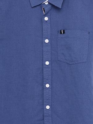 blue cotton shirt - 17397818 - Standard Image - 3
