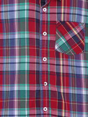 red cotton shirt - 17397824 - Standard Image - 3