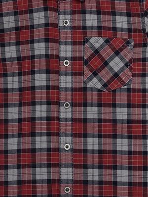 red cotton shirt - 17397828 - Standard Image - 3