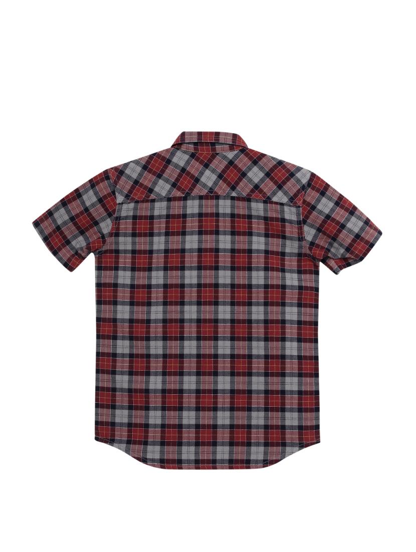 red cotton shirt - 17397828 - Zoom Image - 2