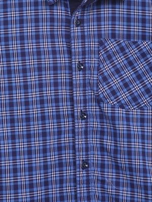 blue cotton shirt - 17397833 - Standard Image - 3