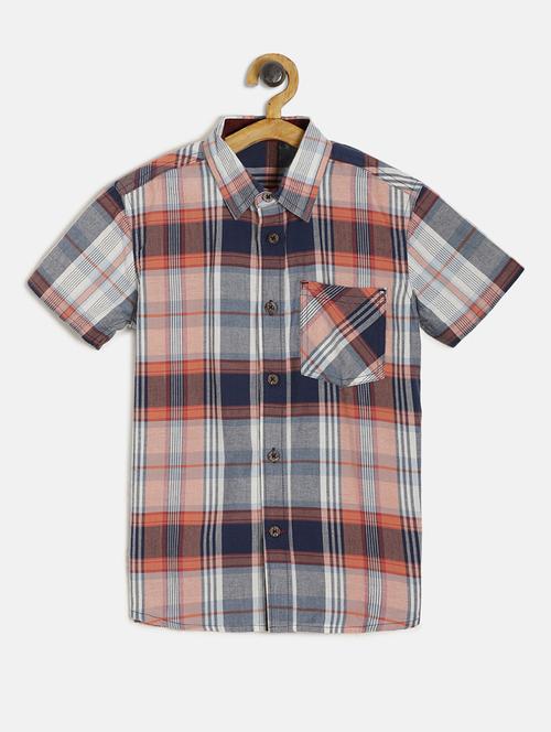 orange cotton shirt - 17397840 - Standard Image - 1