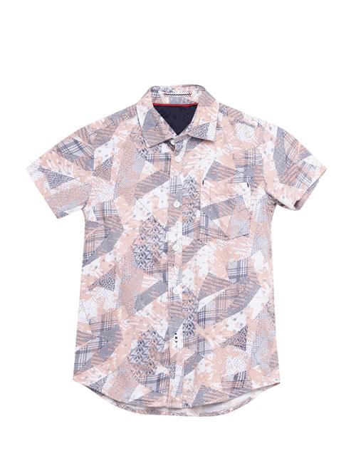 beige cotton shirt - 17397848 - Standard Image - 1