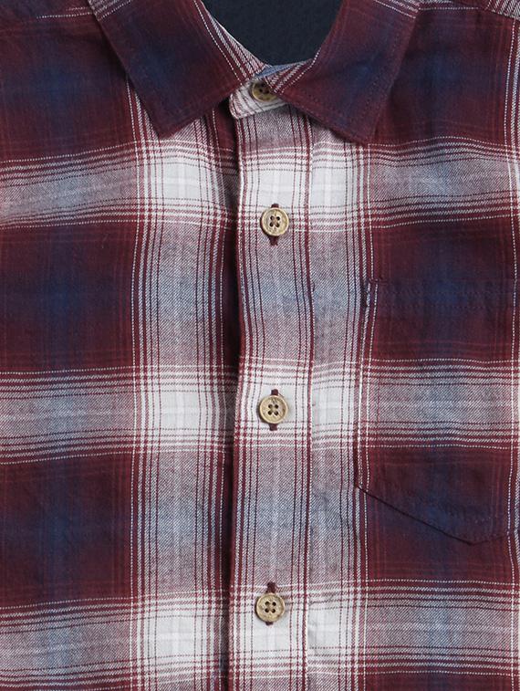 red cotton shirt - 17397852 - Zoom Image - 3