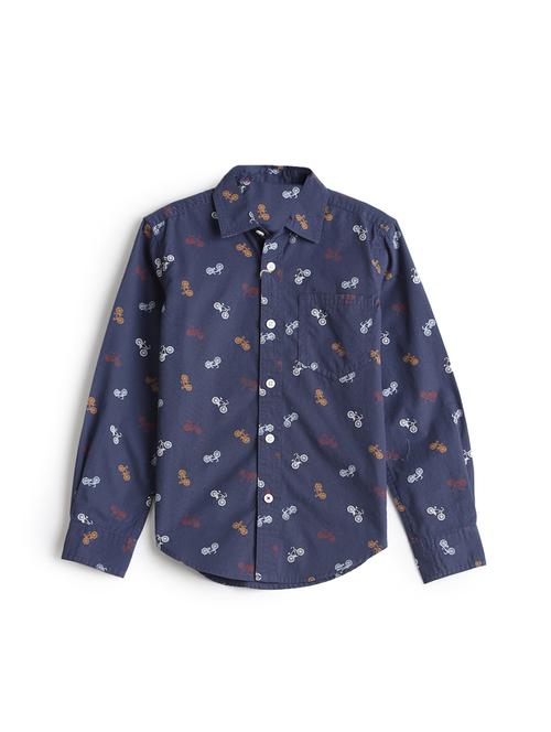blue cotton shirt - 17397856 - Standard Image - 1