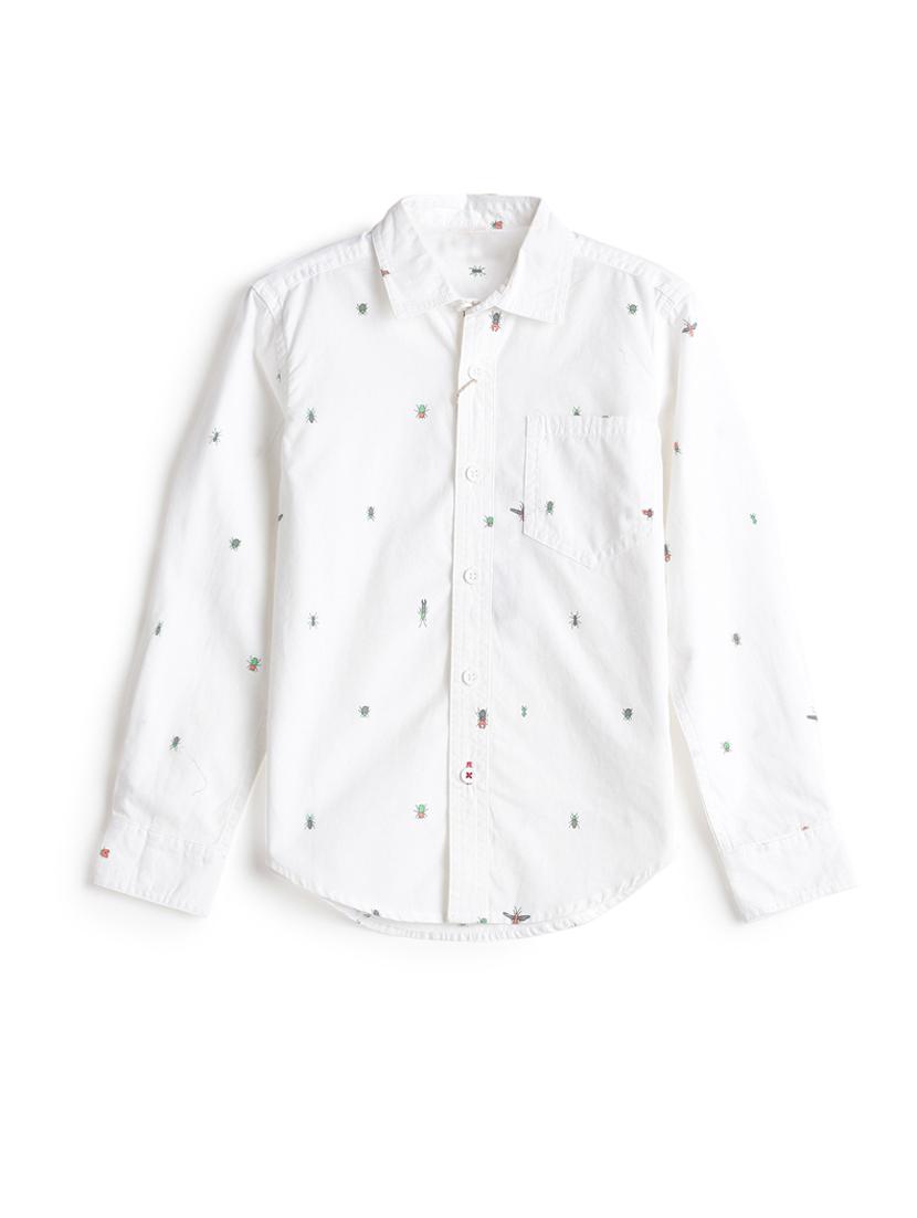 white cotton shirt - 17397863 - Zoom Image - 1