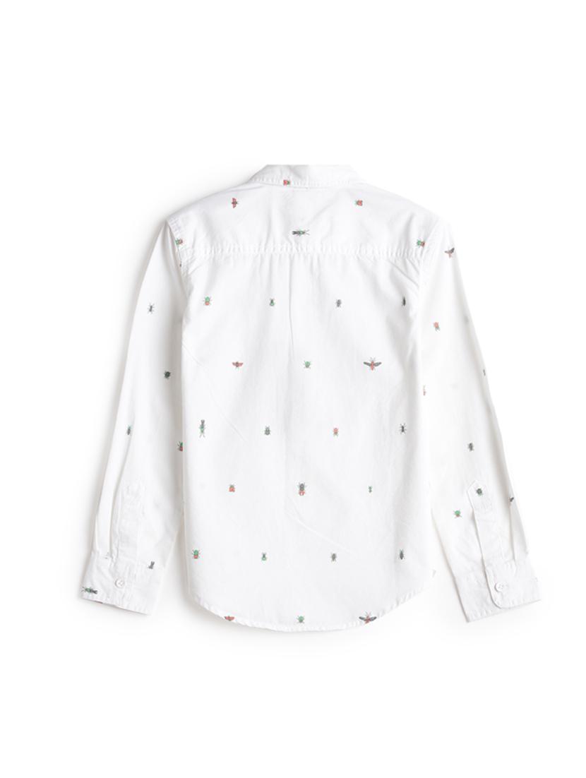white cotton shirt - 17397863 - Zoom Image - 2