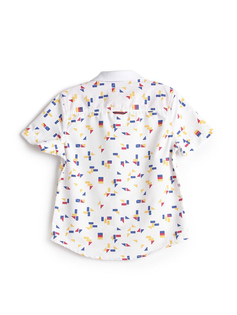 white cotton shirt - 17397866 - Zoom Image - 2