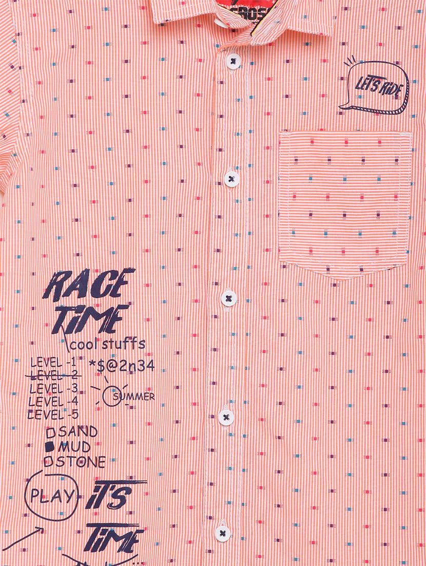 orange cotton shirt - 17397872 - Zoom Image - 3