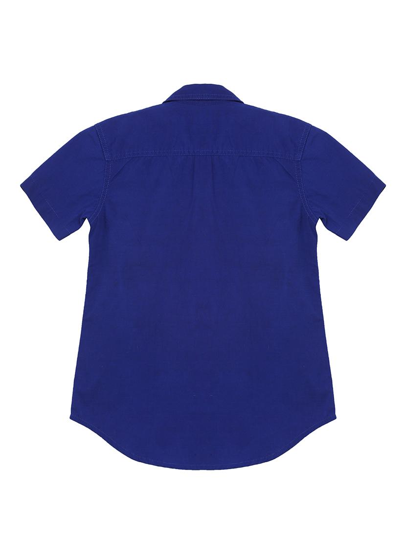blue cotton shirt - 17397875 - Zoom Image - 2